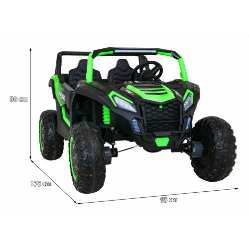 Pojazd Buggy ATV STRONG Racing silnik bezszczotkowy zielony A032